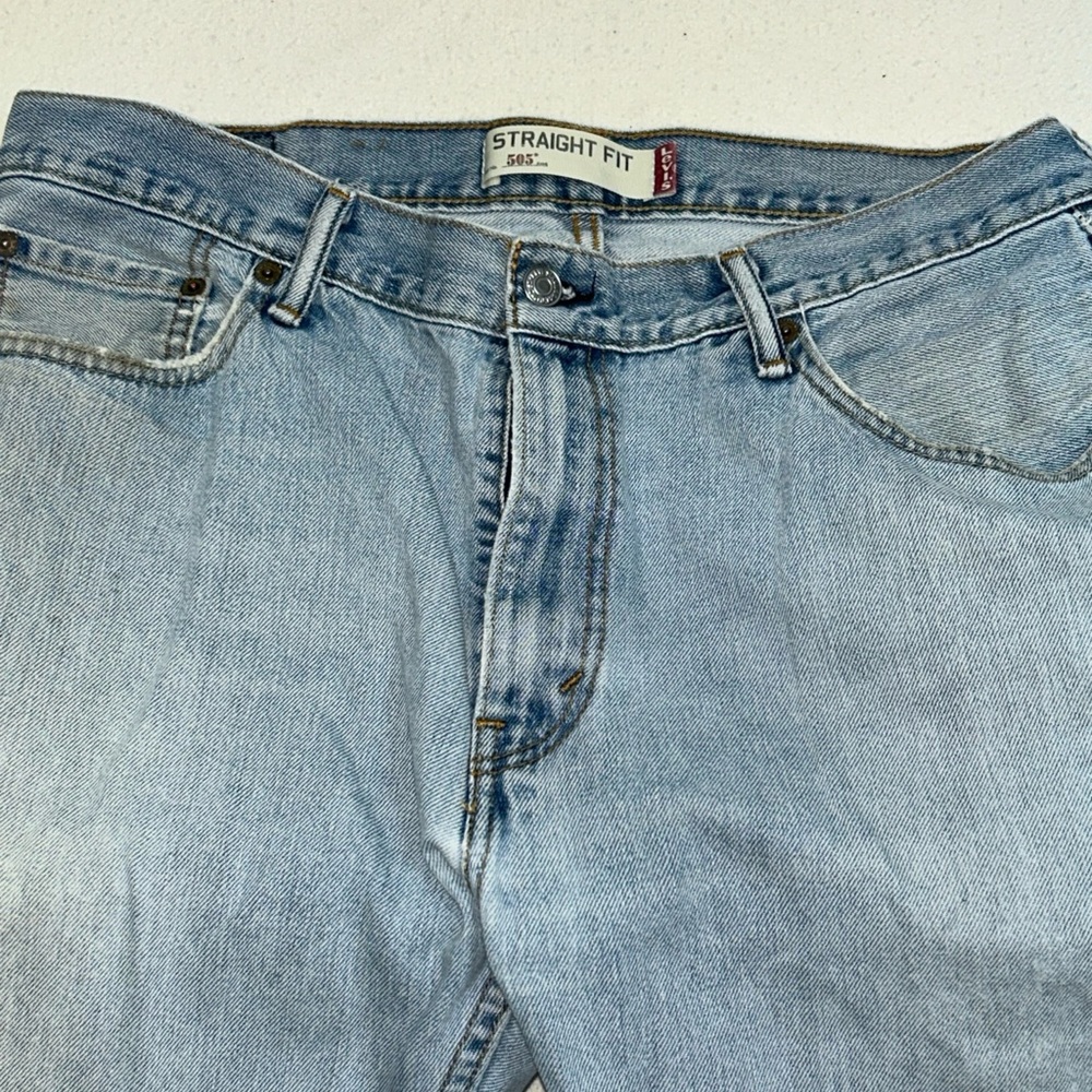 Levi's Blue Straight Jeans Timeless Fit